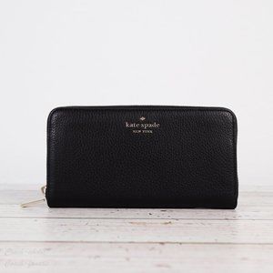 NWT Kate Spade Leila Leather Continental Wallet